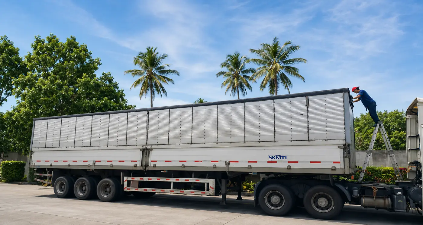 SKMTI 40-Foot Wing Van Trailer